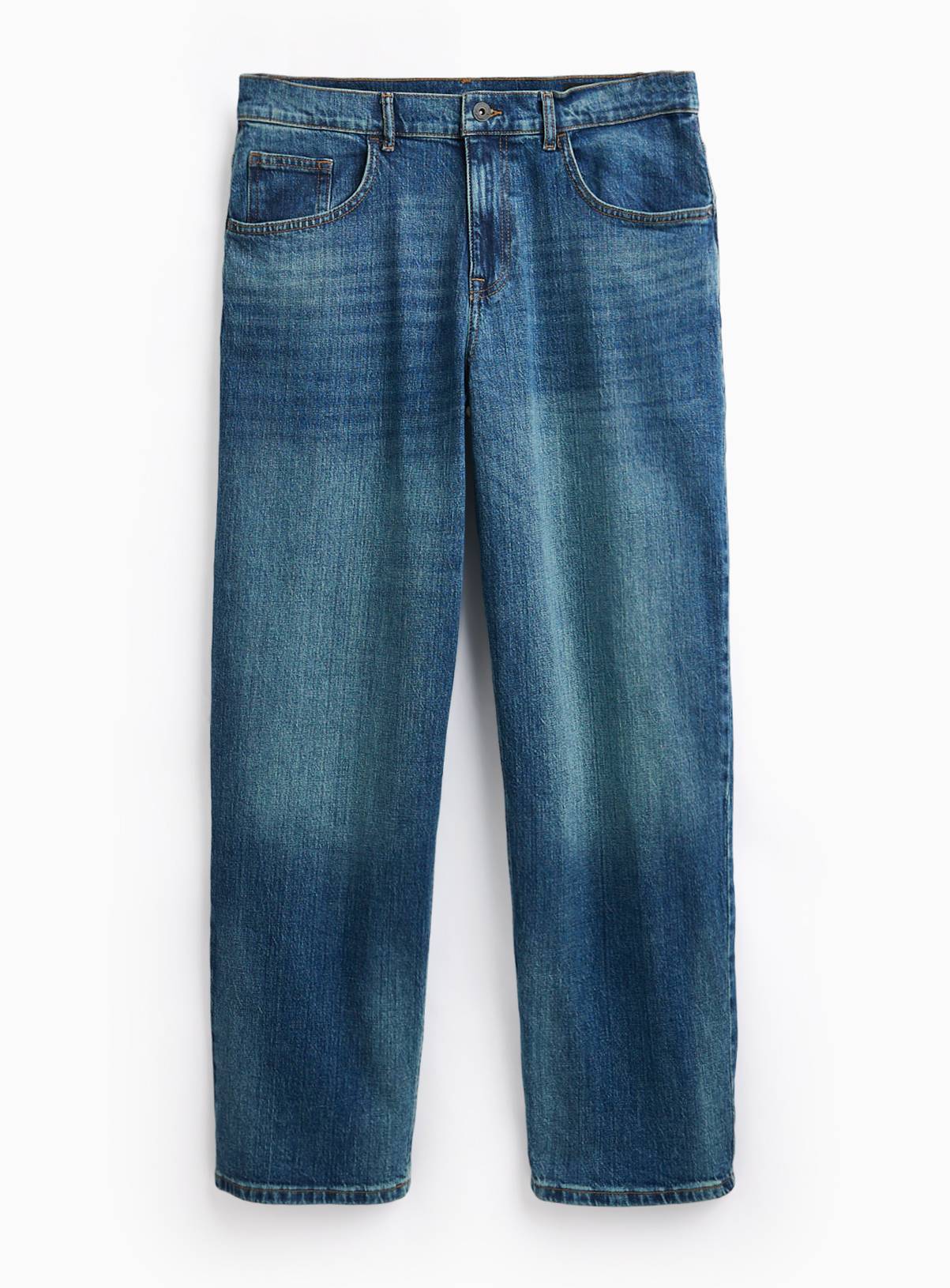 Loose Vintage Wash Jeans 32S - Image 1